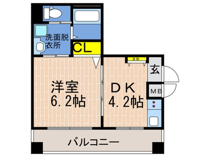 間取図 コウリュウマンション