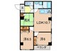 ロータリー西灘（602） 3LDKの間取り