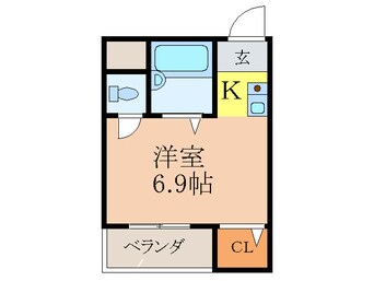 間取図 KSコート千里山駅前