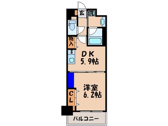 間取図 レジディア御所東