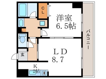間取図 レジディア御所東
