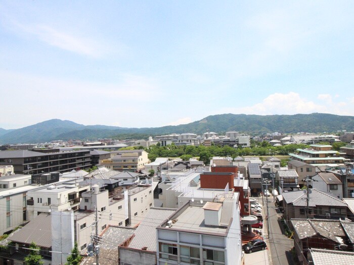 室内からの展望 レジディア御所東