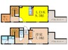 オーパス 1LDKの間取り