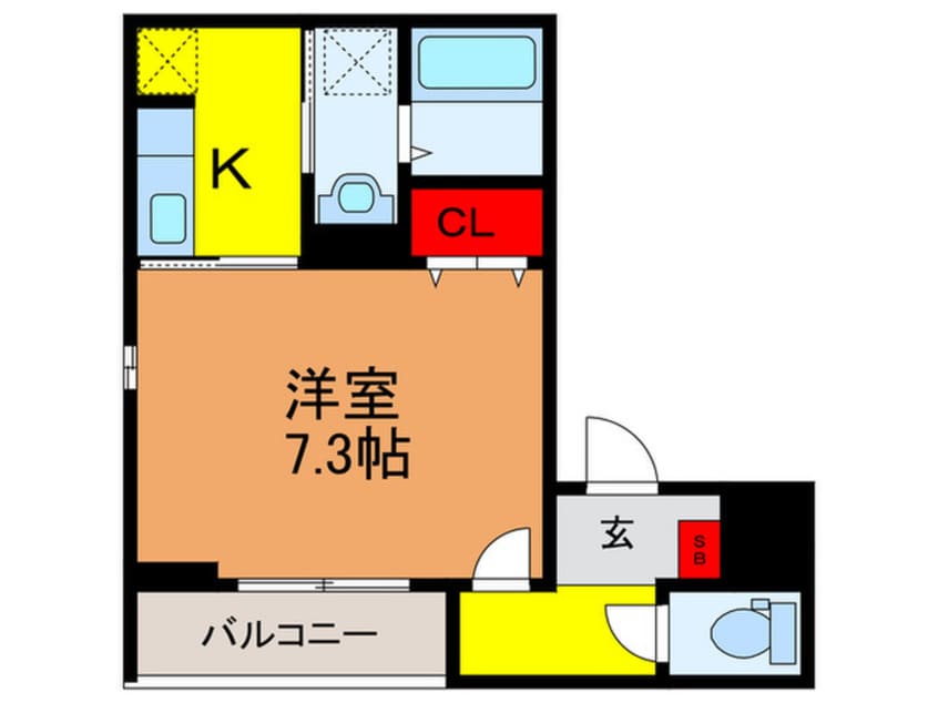 間取図 仮)栄町アパート