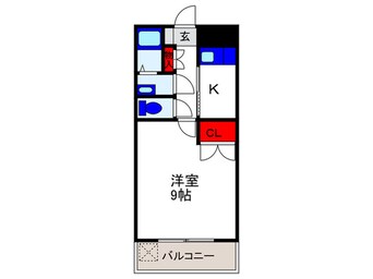 間取図 セランジュ豊中