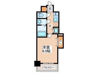 間取図 ﾚｵﾝｺﾝﾌｫｰﾄ難波ミラージュ（806）