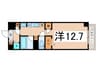 サンエール南堀江 1Rの間取り