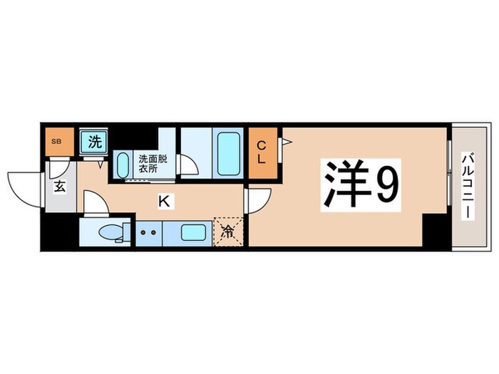 間取り図 サンエール南堀江