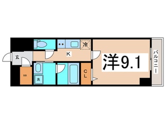 間取図 サンエール南堀江
