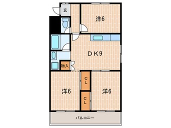 間取図 松ケ丘ハイツ