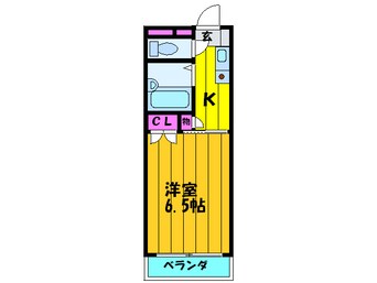 間取図 ミルディミル楠葉