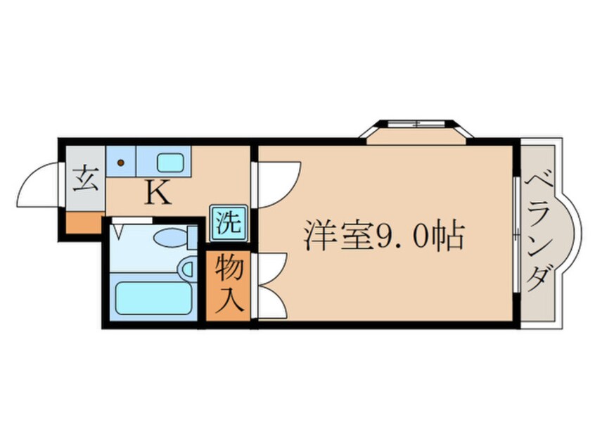 間取図 グリーンヴィレッジ吉田