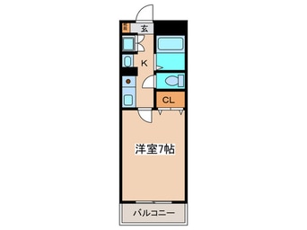 間取図 オーシャンⅠ