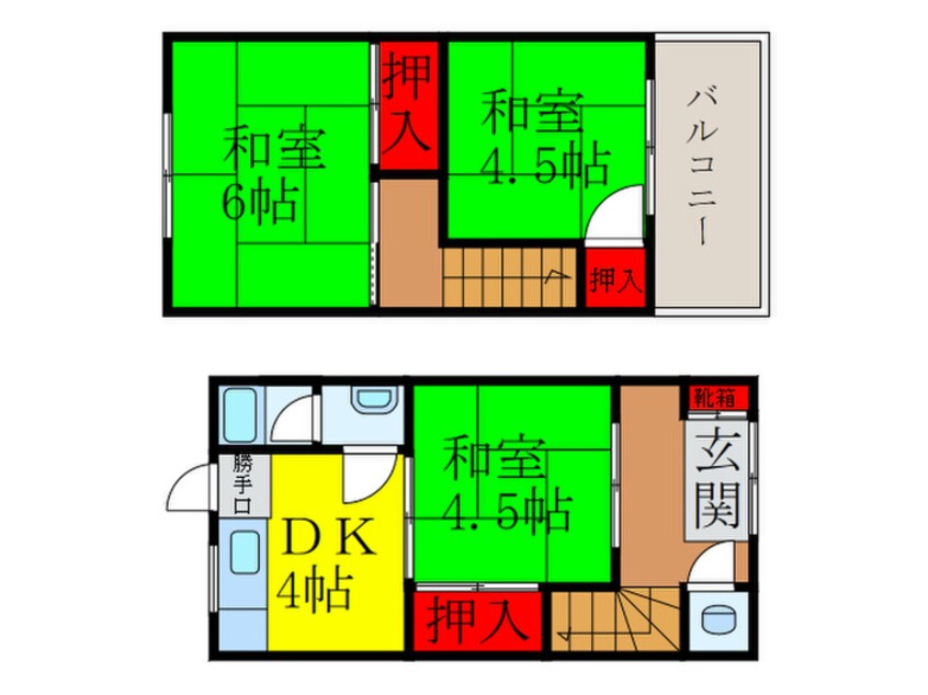 間取図 藤阪文化