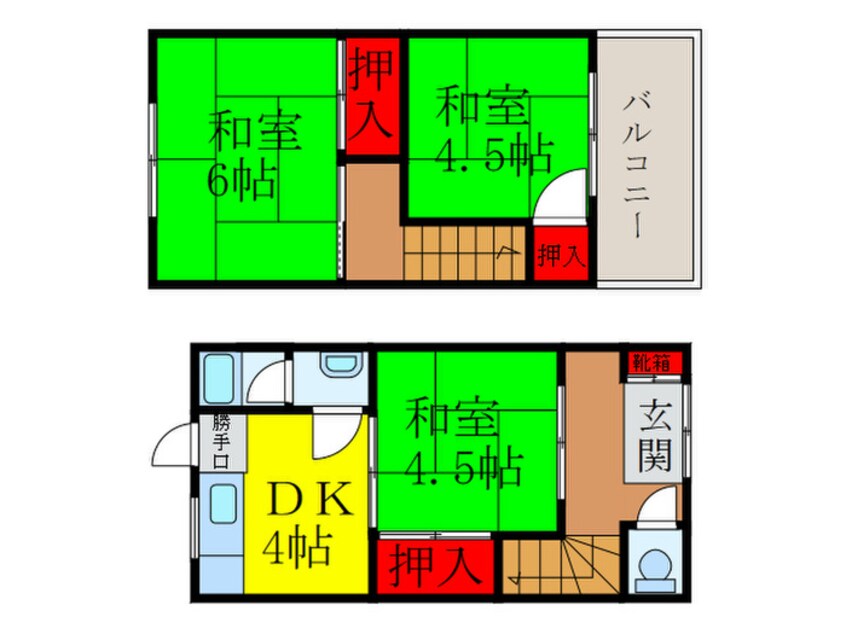 間取図 藤阪文化