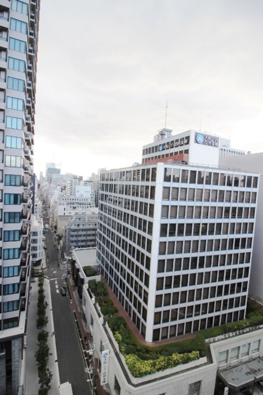 室内からの展望 エスリ－ド北浜（１４０３）