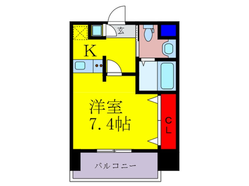 間取図 ヴァンクール城東
