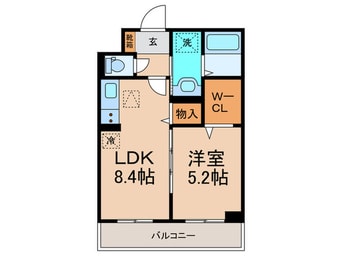 間取図 ラ・フェリーチェ