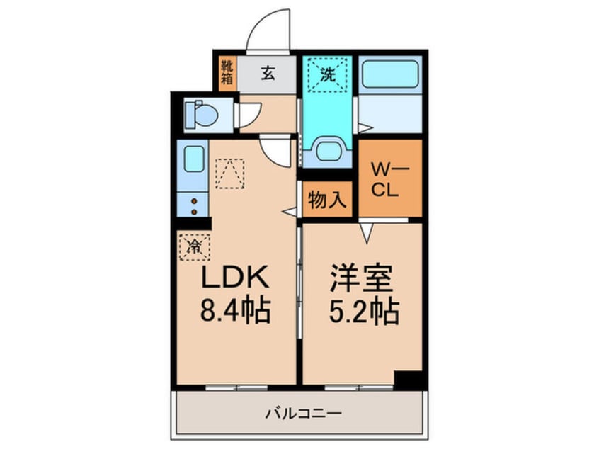 間取図 ラ・フェリーチェ