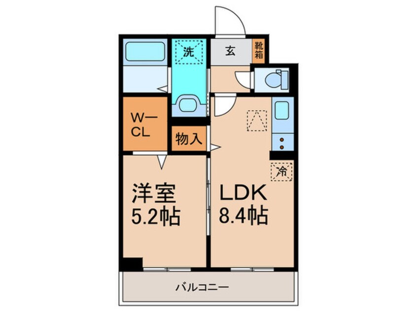 間取図 ラ・フェリーチェ