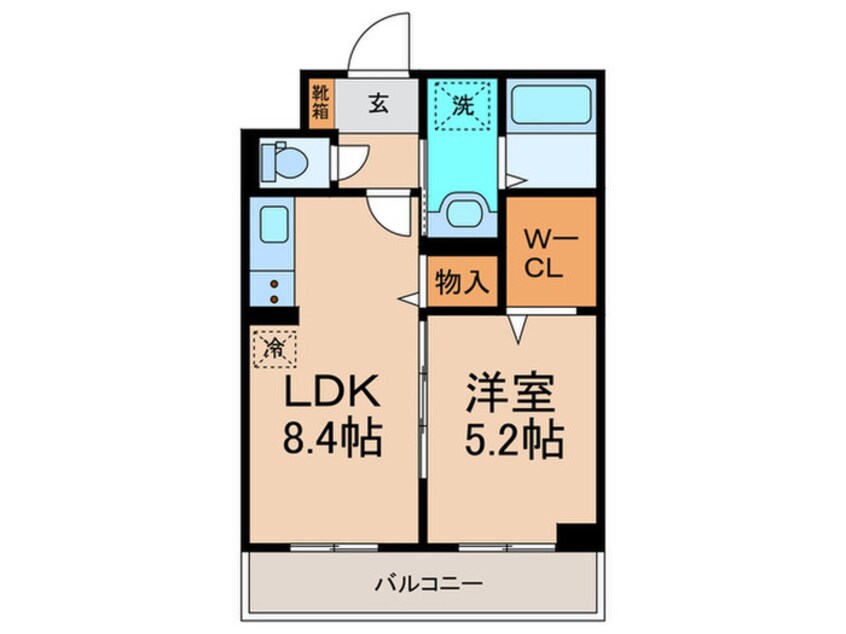 間取図 ラ・フェリーチェ