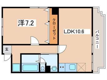 間取図 ヴィラ山坂