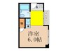 大池五番館 1Rの間取り