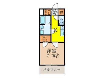 間取図 スプランディッド新大阪ＤＵＥ