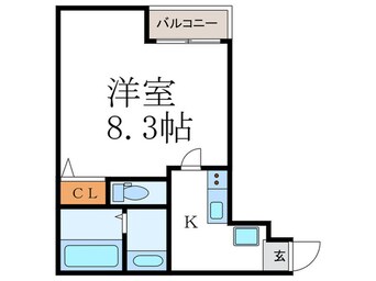 間取図 スプリングス壬生