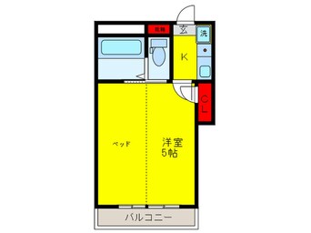 間取図 レナジア和泉府中