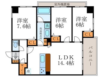 間取図 CedarForest京都北山