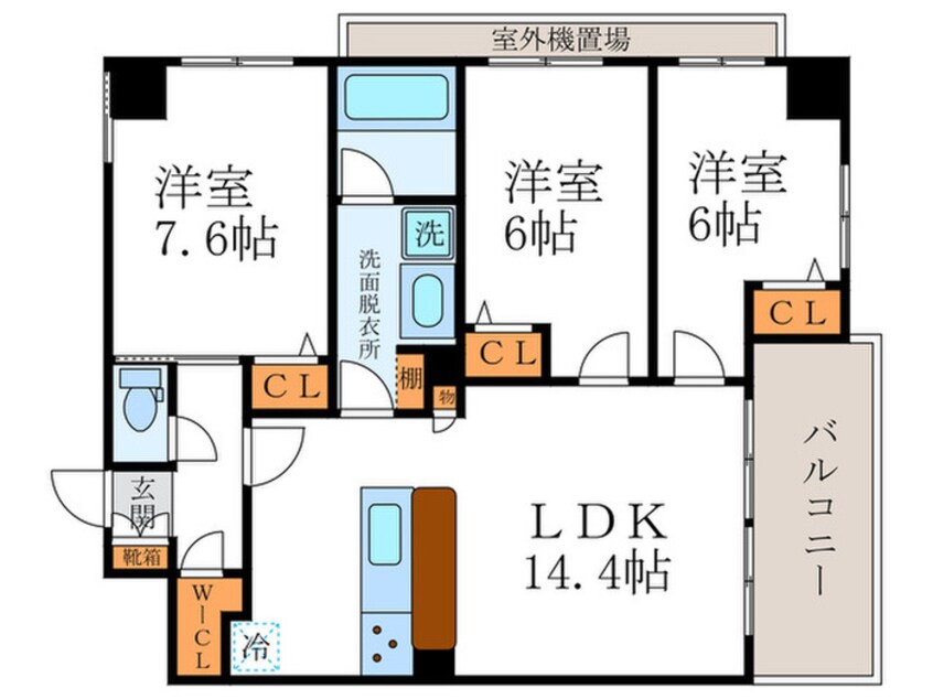 間取図 CedarForest京都北山