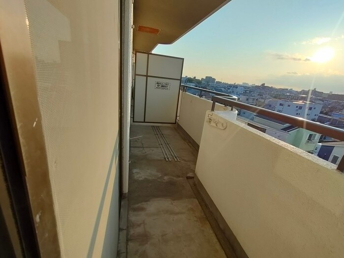 ベランダ・バルコニー グレイスガ－デン豊中