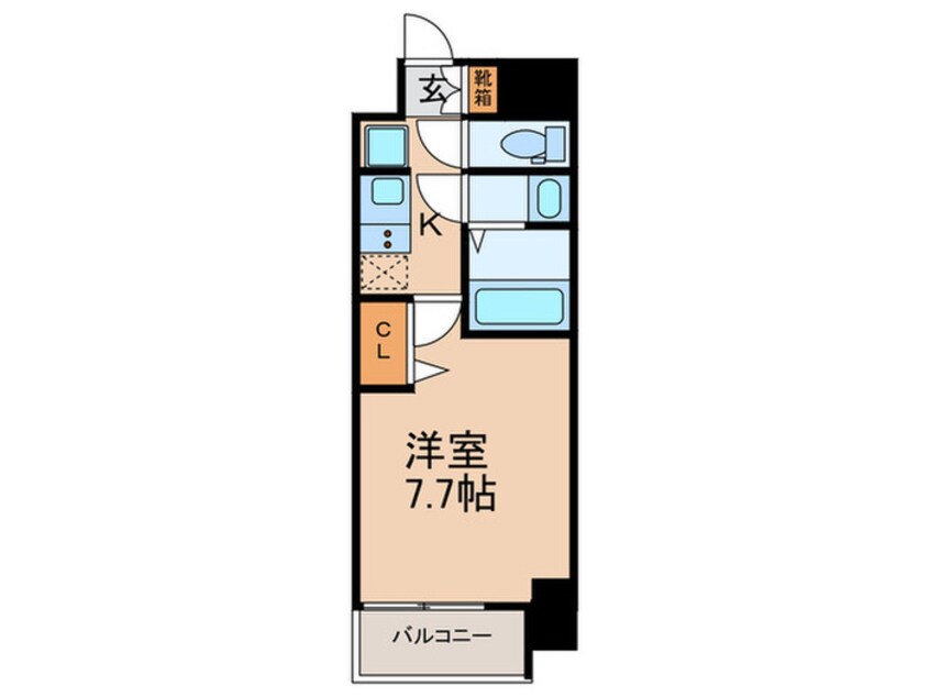 間取図 仮）MJC大阪ラフィーネ