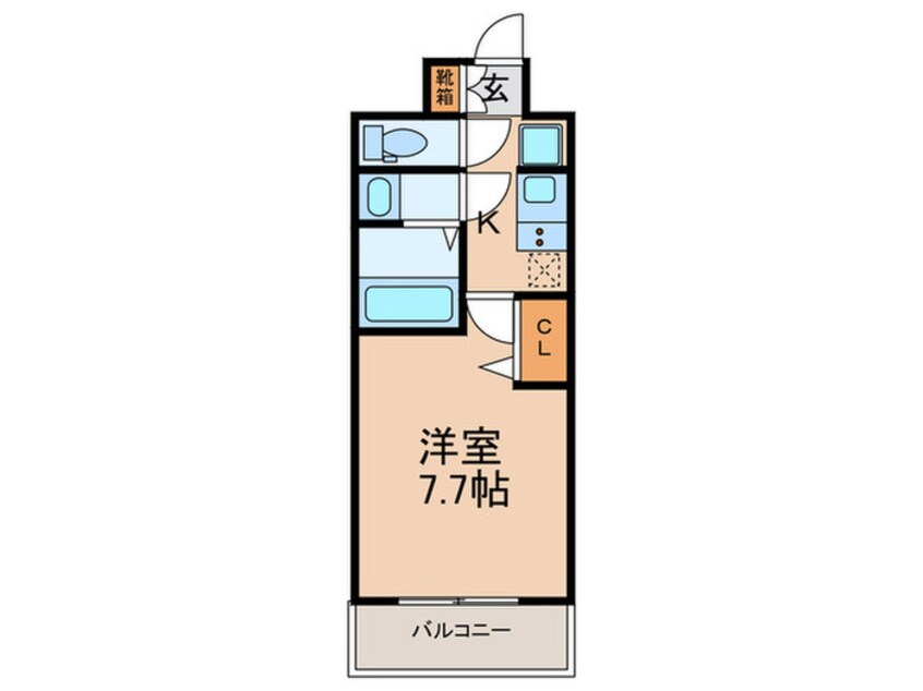 間取図 仮）MJC大阪ラフィーネ