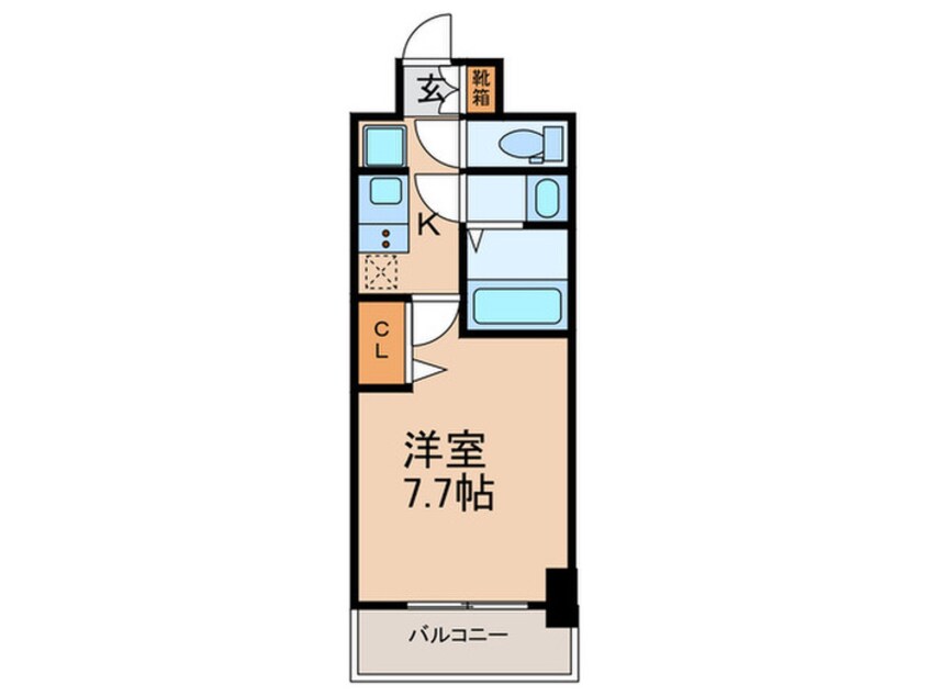 間取図 仮）MJC大阪ラフィーネ