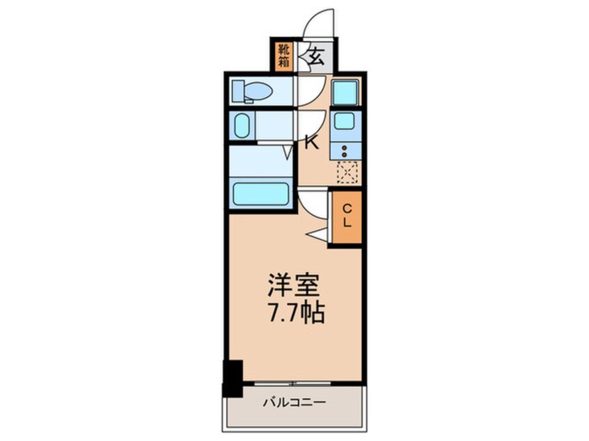 間取図 仮）MJC大阪ラフィーネ