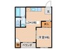 マンション山下 1LDKの間取り