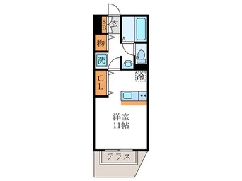 間取図 アム－ル西桂Ａ棟