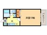 アム－ル西桂Ａ棟 1Kの間取り