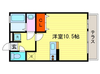 間取図 アム－ル西桂Ｂ棟