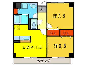 間取図 グランデフィオ－レ