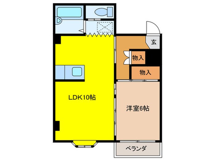 間取り図 都ハイツ