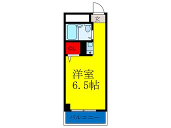 間取図 メイワハイツ南江口