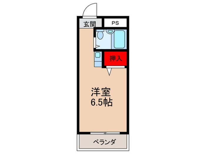 間取り図 メイワハイツ南江口