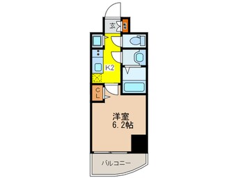 間取図 プレサンス北堀江（905）