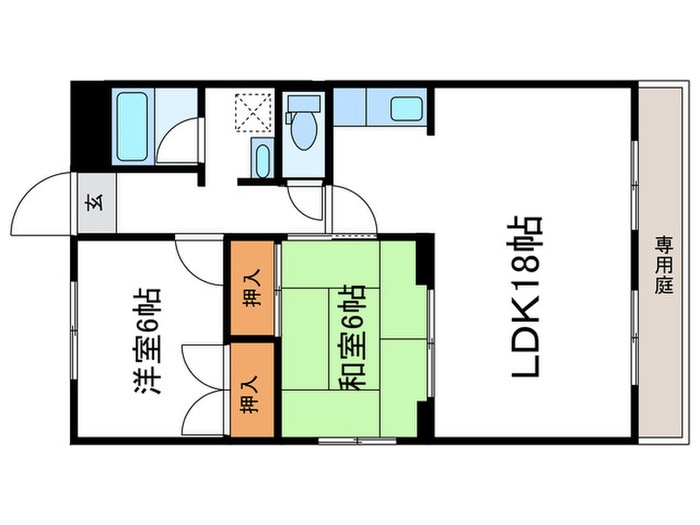 間取り図 パラッシオ・アイ