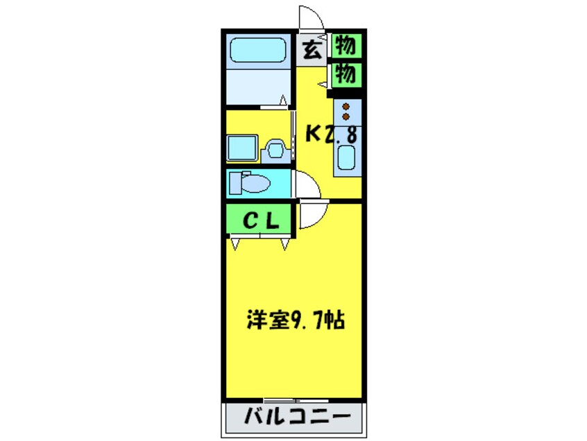 間取図 アンジュリナ
