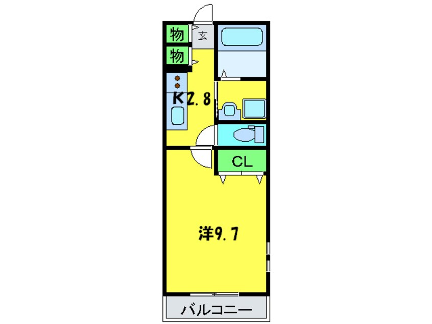 間取図 アンジュリナ