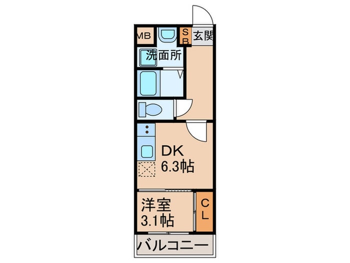 間取り図 ヴェレーナ北本町